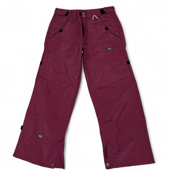 Allyance Burgundy Snow Pants - Medium - Picture 1 of 6